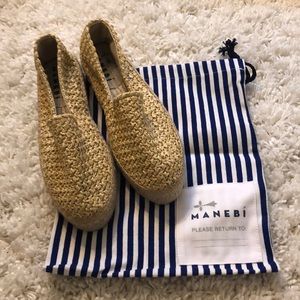 Manebi Raffia Espadrilles